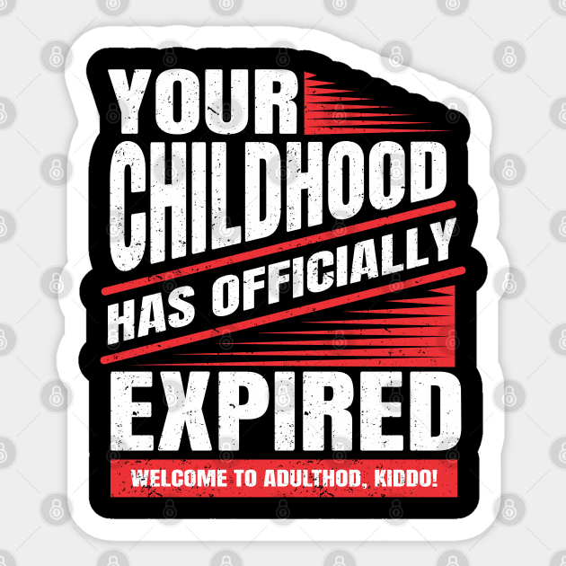 welcome-to-adulthood-18-birthday-18th-birthday-18th-sticker-teepublic